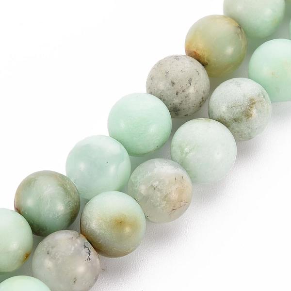 

PandaHall Natural Chrysoprase Beads Strands, Round, 8mm, Hole: 1mm, about 23~25pcs/strand, 7.6 inch Chrysoprase Round
