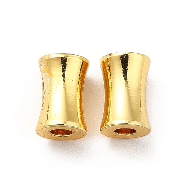 

PandaHall Rack Plating Brass Beads, Long-Lasting Plated, Column, Golden, 4x6mm, Hole: 1.6mm Brass Column