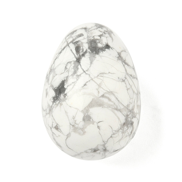 Natural Howlite Egg… - image
