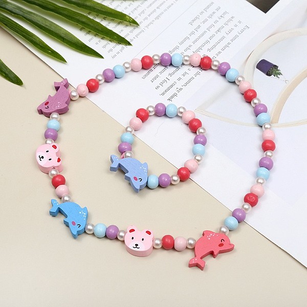 Plastic & Wood Bead… - image