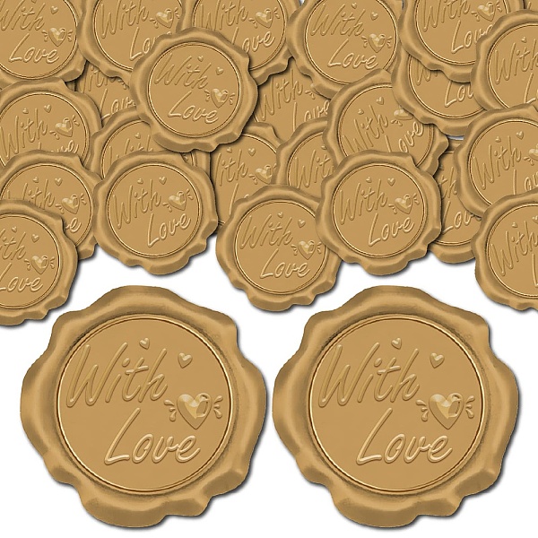 100Pcs Adhesive Wax… - image