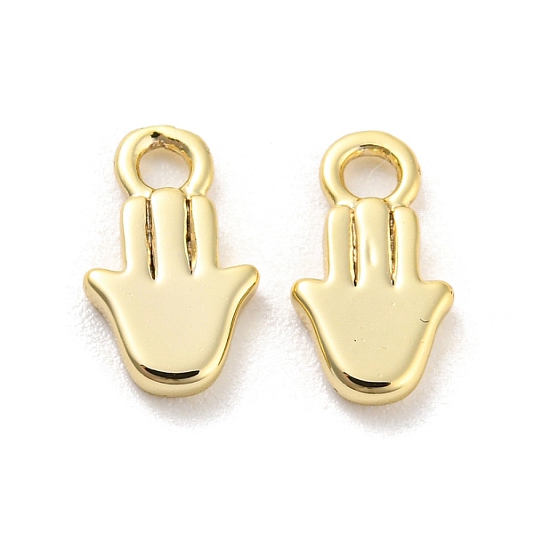 

PandaHall Rack Plating Brass Charms, Long-Lasting Plated, Cadmium Free & Lead Free, Hamsa Hand Charm, Golden, 8x4.5x1.2mm, Hole: 1.2mm Brass...