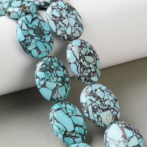 Synthetic Imperial Jasper Beads