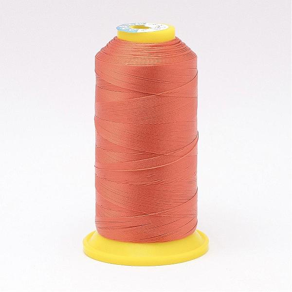 

PandaHall Nylon Sewing Thread, Coral, 0.6mm, about 300m/roll Nylon Red