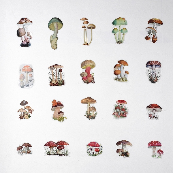 

PandaHall Plant Theme Waterproof Self Adhesive Stamping Stickers Sets, DIY Hand Account Photo Album Decoration Sticker, Plants Pattern...