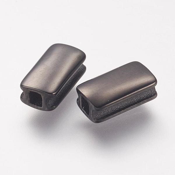 

PandaHall 304 Stainless Steel Beads, Rectangle, Gunmetal, 10x5x4mm, Hole: 2x2mm 304 Stainless Steel Rectangle