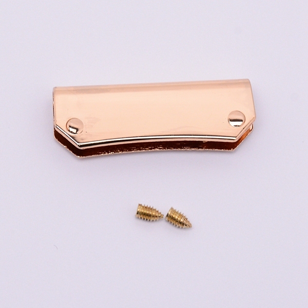 

PandaHall Zinc Alloy Bag Corner Protectors, with Iron Screws, For Bag Decoration, Cadmium Free & Lead Free, Light Gold, 35.5x12.5x5.5mm...