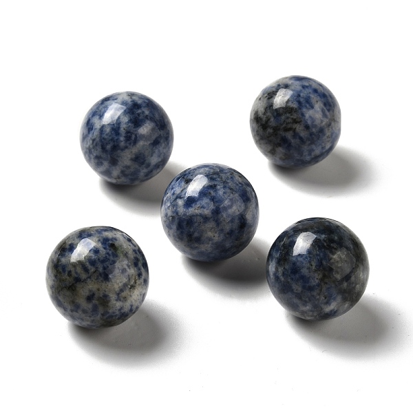 

PandaHall Natural Blue Spot Jasper Beads, No Hole/Undrilled, Round, 25~25.5mm Blue Spot Jasper Round
