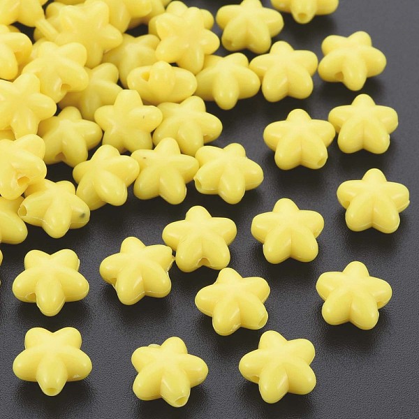 Opaque Acrylic Beads - image
