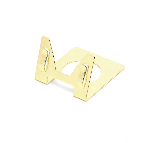 

PandaHall Iron Tag Holder, Price Tag Clips, Exhibition Accessories, Light Gold, 49x44x30.5mm Iron