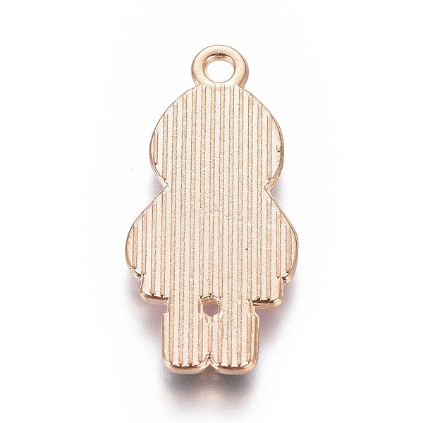 

PandaHall Alloy Pendants, with Enamel, Boy, Light Gold, Deep Sky Blue, 27x13x2mm, Hole: 1.8mm Alloy+Enamel Human Blue
