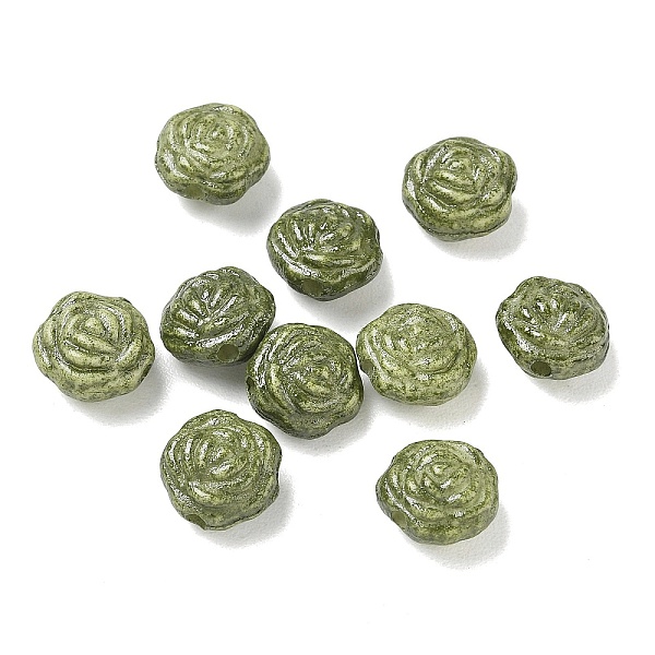Vintage Handmade Porcelain Beads