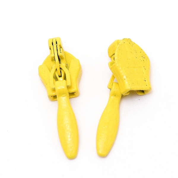 Iron Invisible Zipper Pull Slider Head