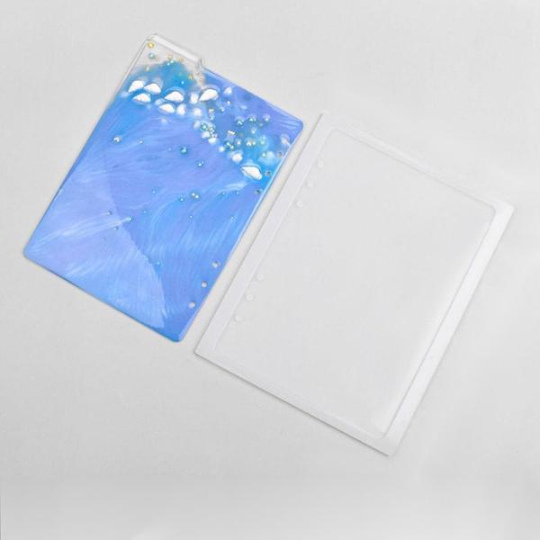 

PandaHall Notebook Mold, DIY Silicone Pendant Molds, Resin Casting Molds, For UV Resin, Epoxy Resin Jewelry Making, White...
