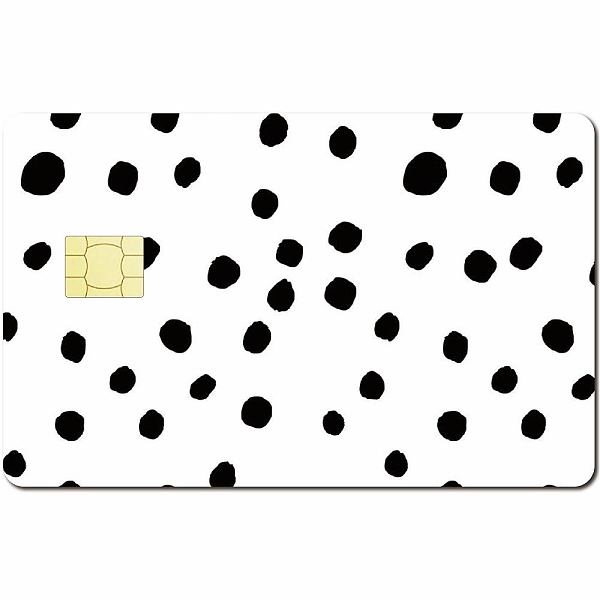 

PandaHall PVC Plastic Waterproof Card Stickers, Self-adhesion Card Skin for Bank Card Decor, Rectangle, Wave Point, 186.3x137.3mm Plastic...