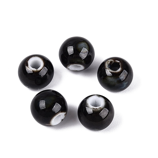 Vintage Handmade Porcelain Beads