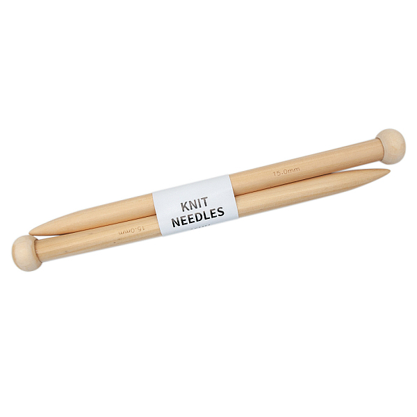 Bamboo Pointed Knitting Needles