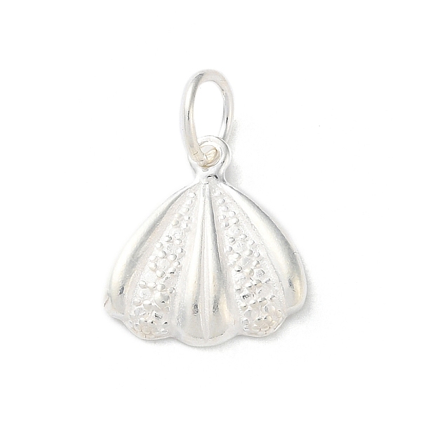 

PandaHall 925 Sterling Silver Sea Animal Shell Shape Charms, with Jump Rings, Shell Shape, 13x12.5x2mm, Hole: 4mm Sterling Silver Shell...