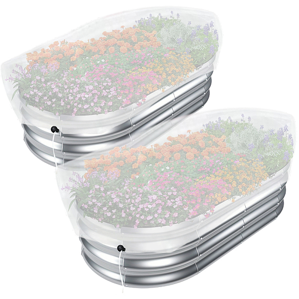 ポリエステル製の植物カバー