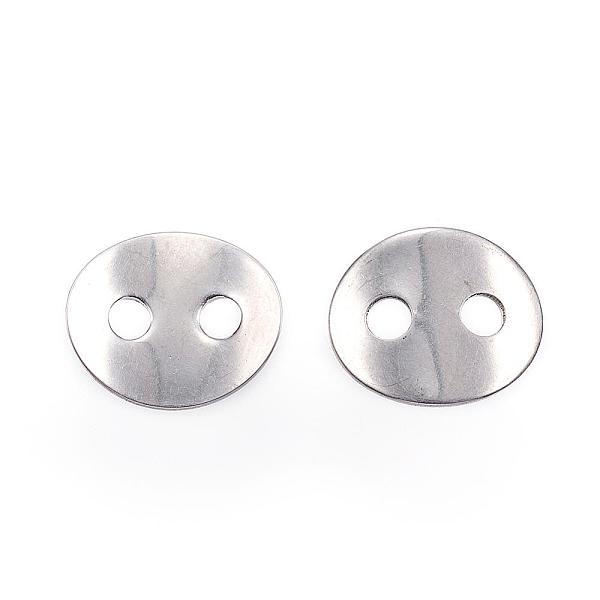 2-Hole 201 Stainless Steel Sewing Buttons