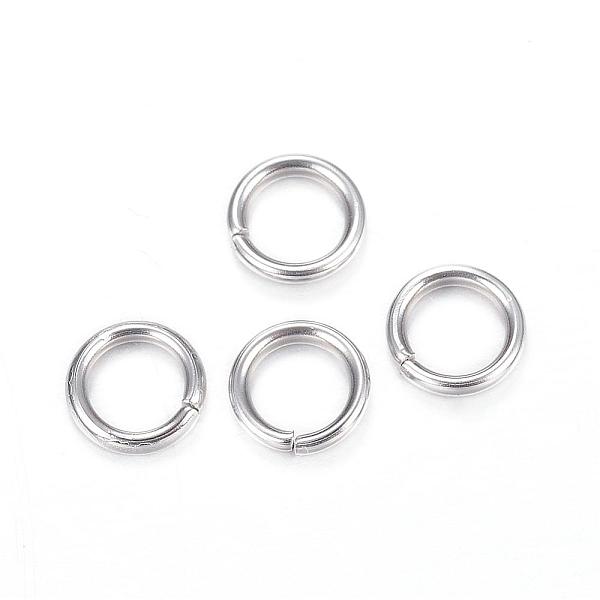 

PandaHall 304 Stainless Steel Jump Rings, Open Jump Rings Jump Rings, Stainless Steel Color, 20 Gauge, 7x0.8mm, Inner Diameter: 5.4mm 304...
