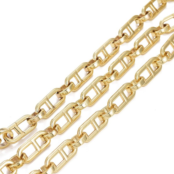 

PandaHall Alloy Link Chains, with Spool, Long-lasting Plated, Lead Free & Cadmium Free, Unwelded, Golden, 24x10.5x3mm, 13.5x12.5x3.5mm...