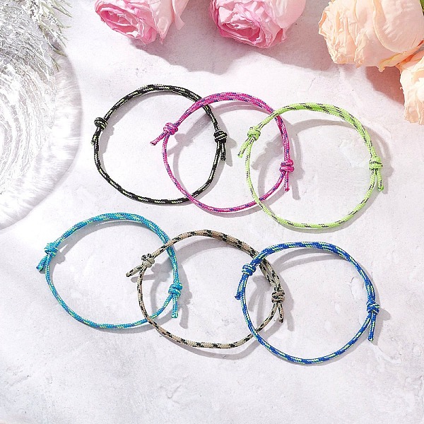 6Pcs 6 Colors Adjus… - image
