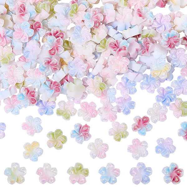180色の花の樹脂カボション6個-image-MRMJ-SC0001-58-jp