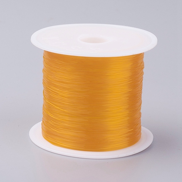 

PandaHall Fishing Thread Nylon Wire, Gold, 0.35mm, about 52.49 yards(48m)/roll Nylon Gold