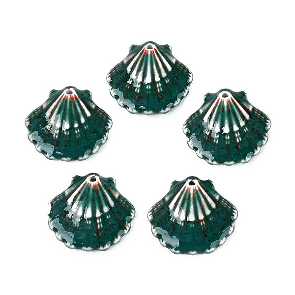 Vintage Handmade Porcelain Pendants