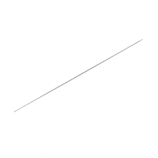 

PandaHall Stainless Steel Pins, for Handmade Necklace Threading, Stainless Steel Color, 115x0.2x0.1mm Stainless Steel