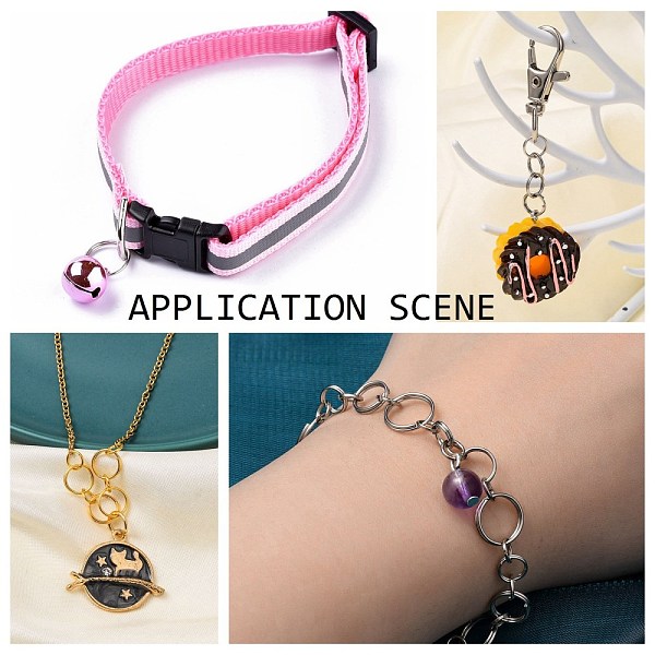 

PandaHall 304 Stainless Steel Split Rings, Double Loops Jump Rings, Stainless Steel Color, 6x1.4mm, about 4.6mm inner diameter 304 Stainless...