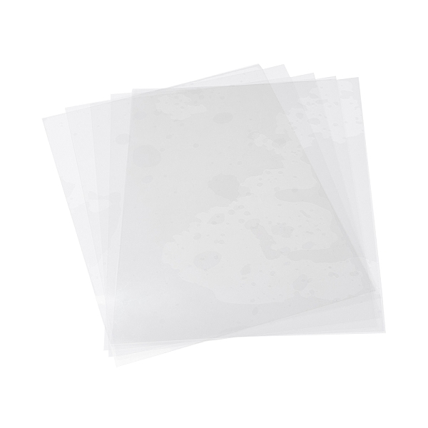 

PandaHall Inkjet & Laser Printer Waterproof Transparency Film, Screen Printing Transfer Fil, Clear, 298x211x0.2mm Plastic Clear