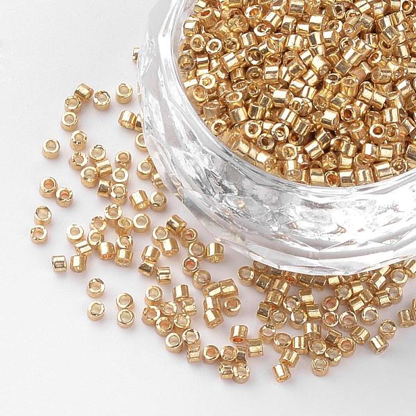 

PandaHall Plated Glass Bugle Beads, BurlyWood, 1~2x1.5~2mm, Hole: 0.5mm, about 100g/bag Glass Orange