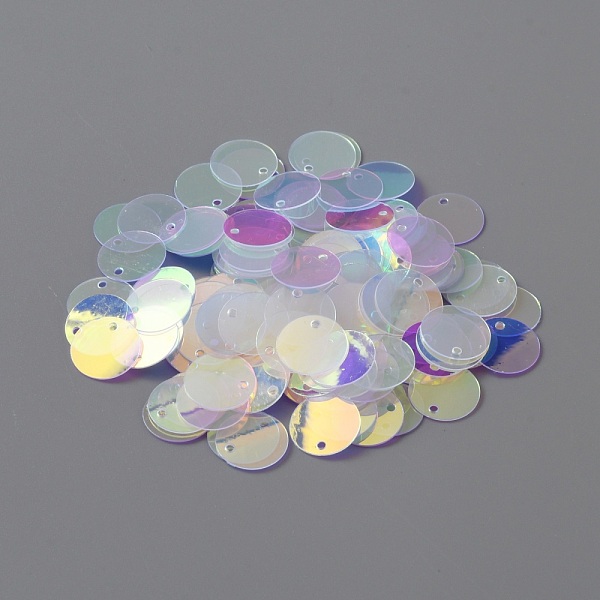 

PandaHall Iridescent PVC Paillette/Sequins Pendants, Flat Round, Ornament Accessories, Plum, 10x0.2mm, Hole: 1mm, about 1000pcs/bag PVC Flat..., Purple