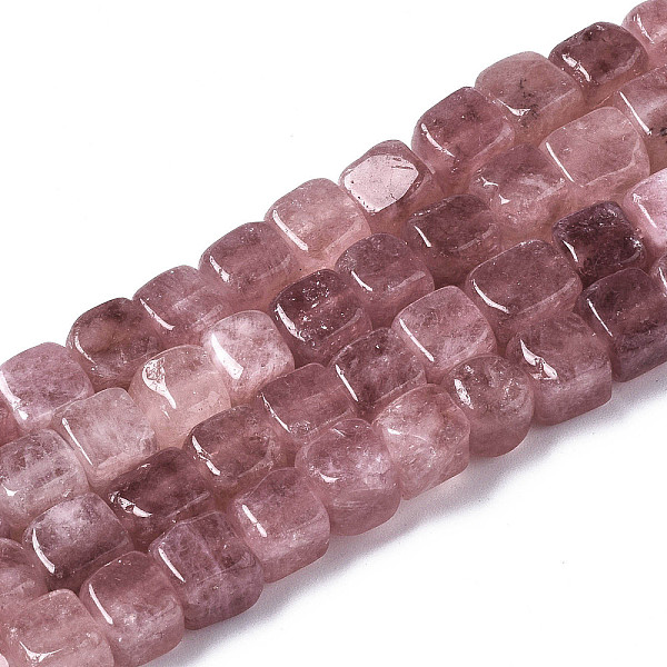 

PandaHall Dyed Natural White Jade Beads Strands, Cube, Indian Red, 7~8x7~8x7~8mm, Hole: 0.9mm, about 45~49pcs/strand, 13.39~14.57 inch...