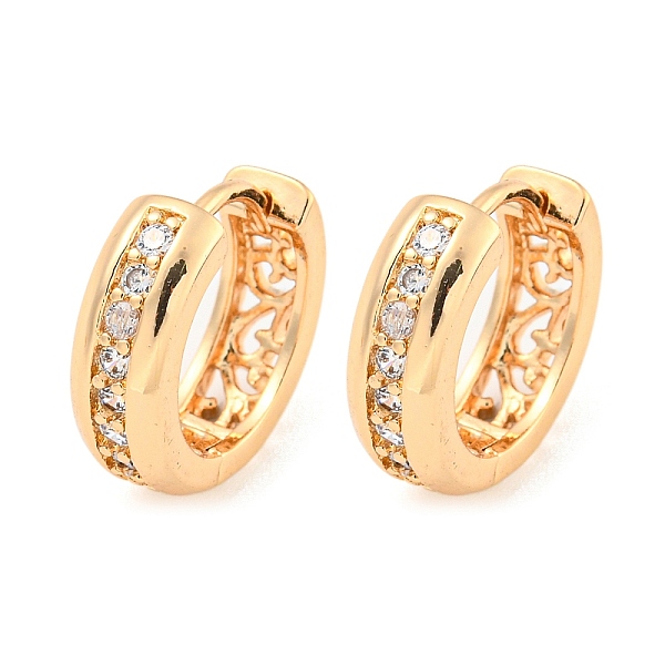 Brass Micro Pave Cl… - image