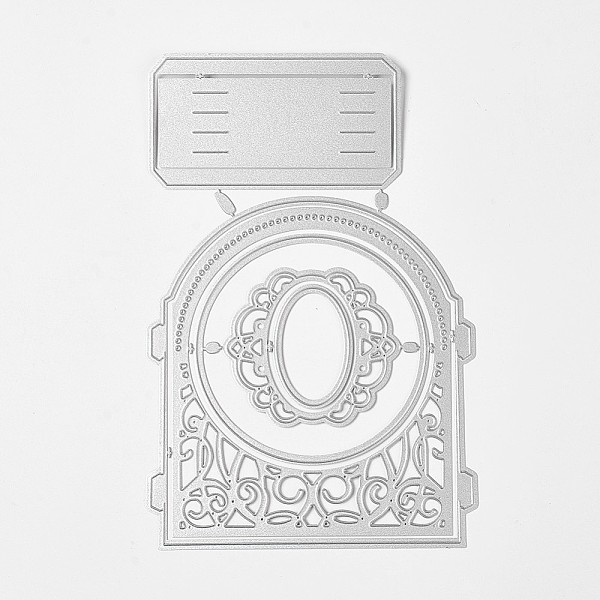 

PandaHall Frame Metal Cutting Dies Stencils, for DIY Scrapbooking/Photo Album, Decorative Embossing DIY Paper Card, Matte Platinum...