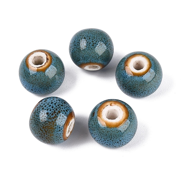 Vintage Handmade Porcelain Beads