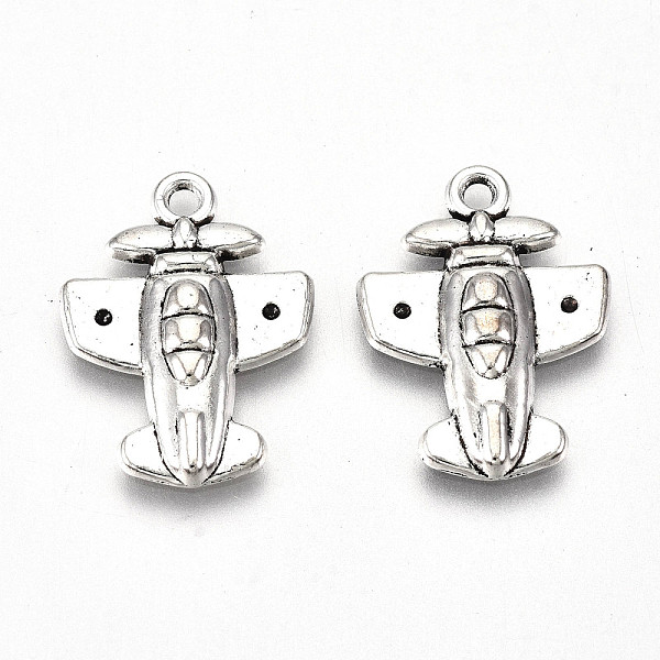 

PandaHall Tibetan Style Alloy Pendants, Lead Free & Cadmium Free, Plane, Antique Silver, 19.5x14.5x2.5mm, Hole: 1.6mm, about 540pcs/500g...