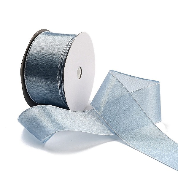

PandaHall 20 Yards Polyester Ribbon, for Gift Wrapping, Light Blue, 1-1/2 inch(38mm), about 20.00 Yards(18.29m)/Roll Polyester None