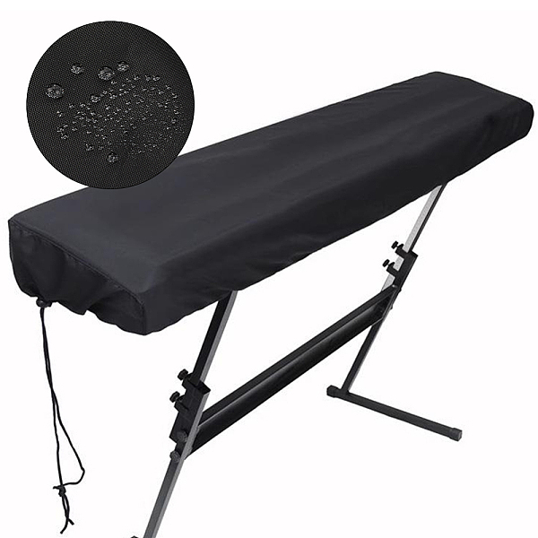 Housse anti-poussière en polyester pour clavier de piano