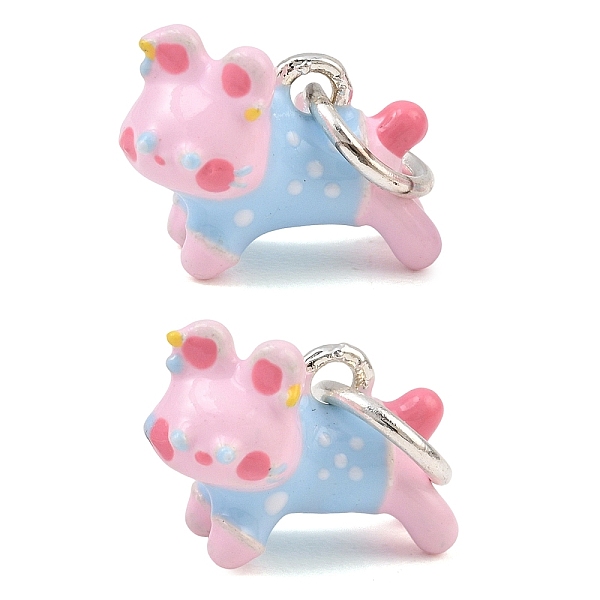 エナメルチャーム付き合金