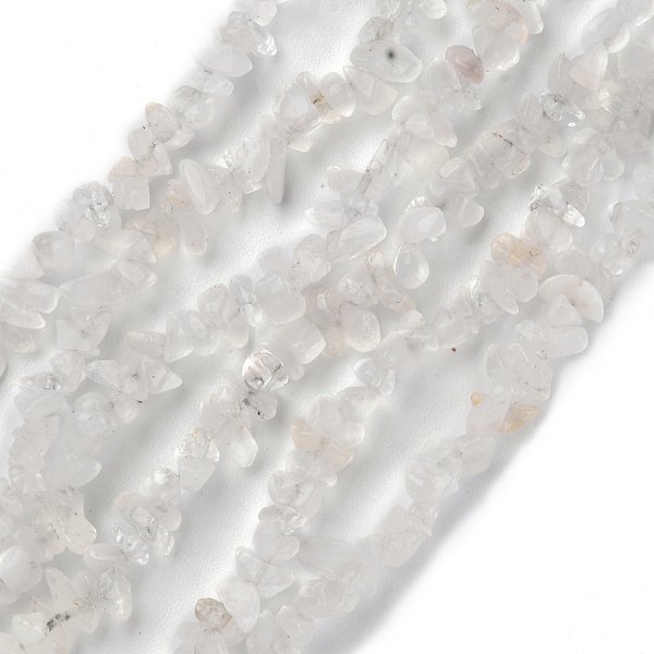 

PandaHall Natural Quartz Crystal Beads Strands, Rock Crystal Beads, Chip, 1.5~4.5x3~13x2.5~8mm, Hole: 0.6mm, 30.94~31.97 inch(78.6~81.2cm)...