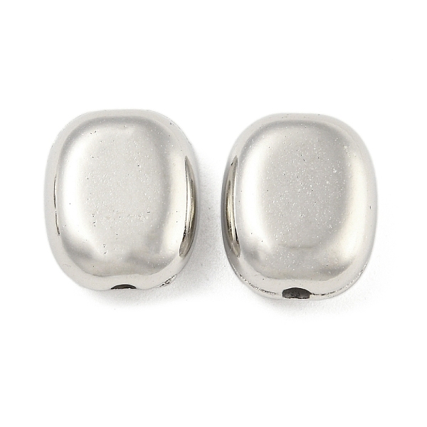 

PandaHall CCB Plastic Beads, Oval, 12.5x10.5x5.5mm, Hole: 1.8mm Plastic Oval