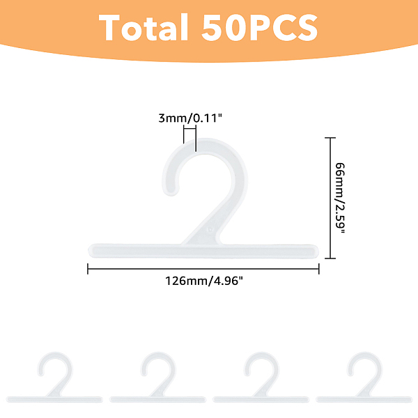 Hobbiesay 50pcs Sockenhaken Aus Kunststoff