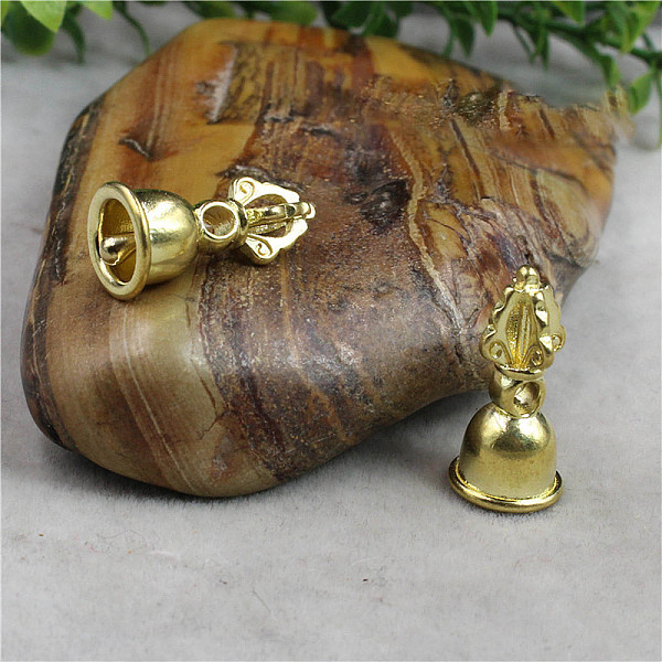 

PandaHall Brass Dorje Vajra Beads, for Buddhist Jewelry Making, Raw(Unplated), 22mm, Hole: 3mm Brass