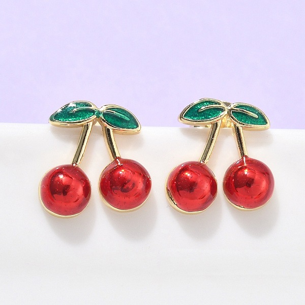 Brass Enamel Stud E… - image