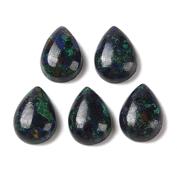 

PandaHall Natural Azurite Cabochons, Teardrop, 14.5x10.5x4.5mm Azurite Teardrop