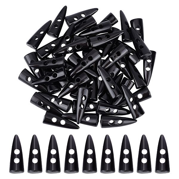 30Pcs Resin Buttons - image